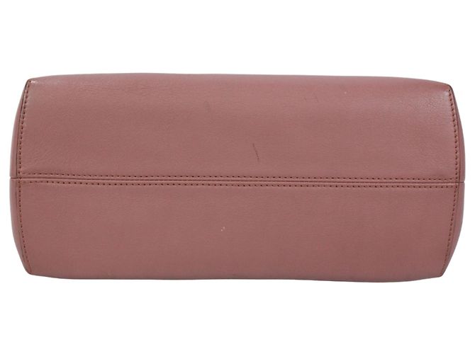 Borsa a Spalla Fendi By The Way Medium Nero Rosa Crudo - vista 4