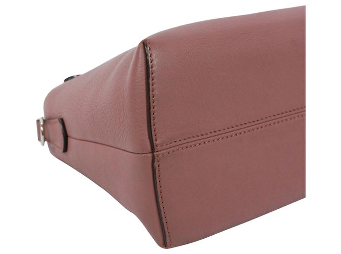 Borsa a Spalla Fendi By The Way Medium Nero Rosa Crudo - vista 6