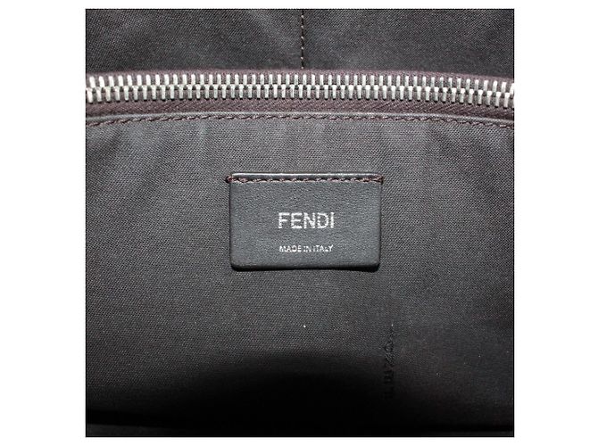 Borsa a Spalla Fendi By The Way Medium Nero Rosa Crudo - vista 9