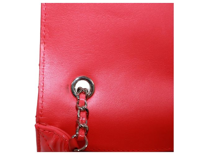 Bolsa de ombro Chanel acolchoada com corrente Rosa - vista 13