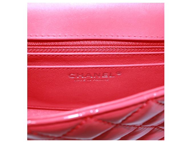 Bolsa de ombro Chanel acolchoada com corrente Rosa - vista 8