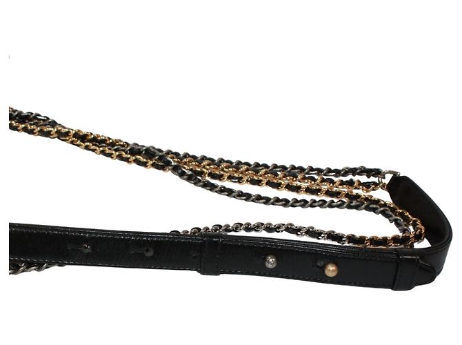 Chanel Gabrielle de Chanel Hobo Schultertasche Schwarz - Ansicht 15