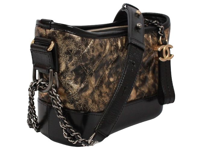 Chanel Gabrielle de Chanel Hobo Schultertasche Schwarz - Ansicht 2