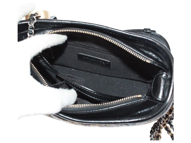 Chanel Gabrielle de Chanel Hobo Schultertasche Schwarz - Ansicht 7