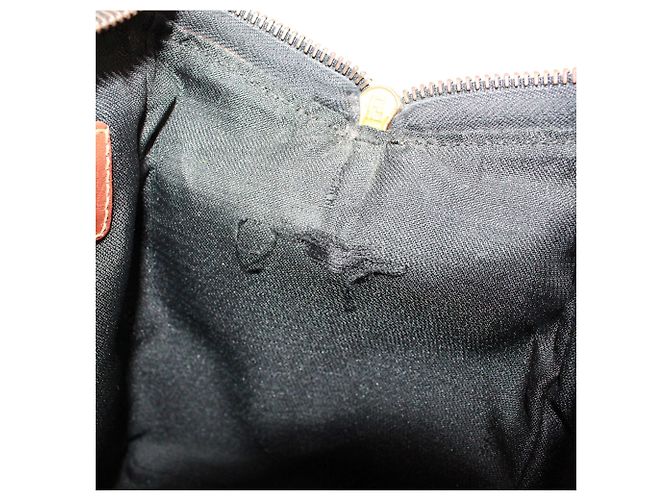 Borsa Mini Boston FENDI Marrone Nero Cachi - vista 10