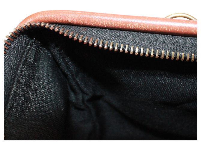 Borsa Mini Boston FENDI Marrone Nero Cachi - vista 12