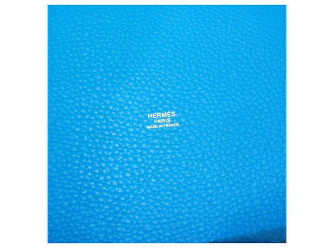 Hermès Bolso Hermes Picotin Lock MM Azul - vista 8