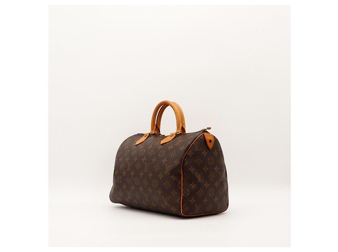 Louis Vuitton Speedy 30 Monogram Canvas Marrone Monogramma - vista 2