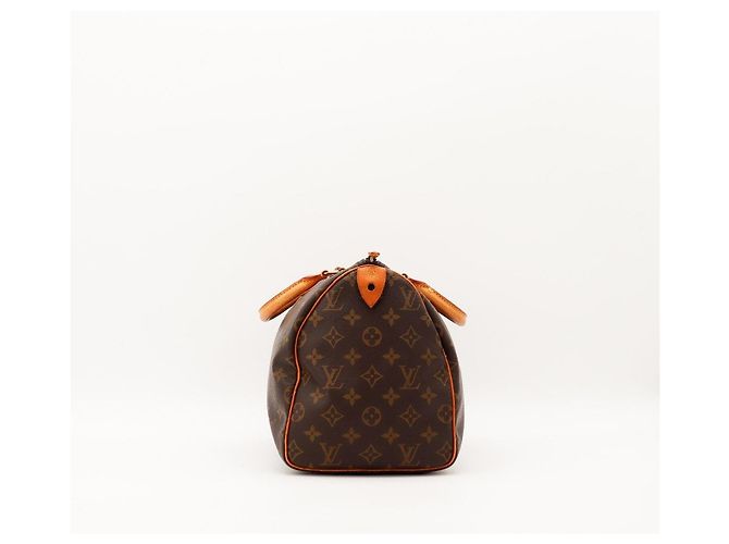 Louis Vuitton Speedy 30 Monogram Canvas Marrone Monogramma - vista 3