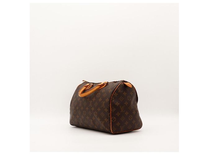 Louis Vuitton Speedy 30 Monogram Canvas Marrone Monogramma - vista 5