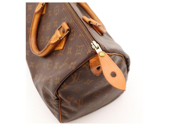 Louis Vuitton Speedy 30 Monogram Canvas Handtasche Braun Monogramm - Ansicht 10