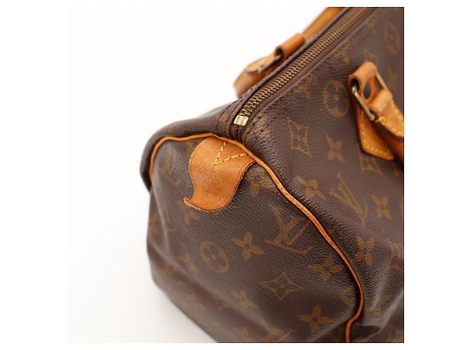Louis Vuitton Speedy 30 Monogram Canvas Handtasche Braun Monogramm - Ansicht 11
