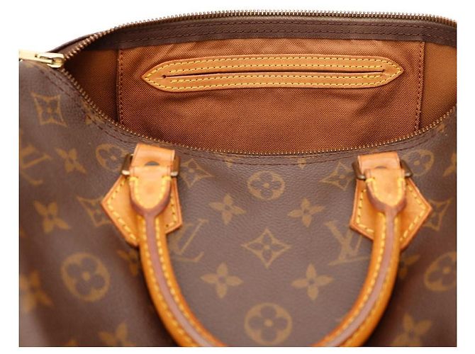 Louis Vuitton Speedy 30 Monogram Canvas Handtasche Braun Monogramm - Ansicht 7