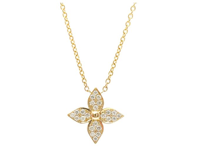 Pendente Star Blossom Louis Vuitton in oro rosa 18K e diamanti D'oro - vista 2