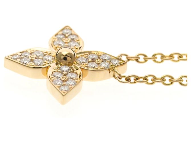 Pendente Star Blossom Louis Vuitton in oro rosa 18K e diamanti D'oro - vista 4