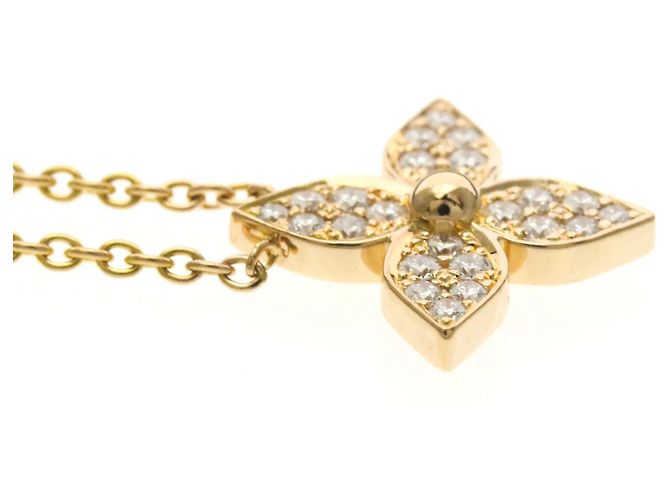 Pendente Star Blossom Louis Vuitton in oro rosa 18K e diamanti D'oro - vista 5