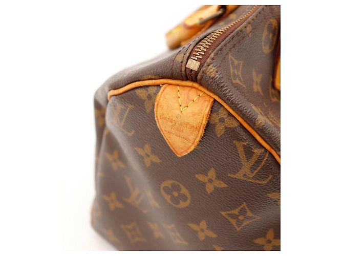 Louis Vuitton Speedy 30 Monogram Canvas Marrone Monogramma - vista 10