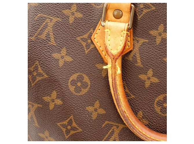 Louis Vuitton Speedy 30 Monogram Canvas Marrone Monogramma - vista 11