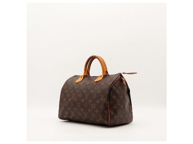 Louis Vuitton Speedy 30 Monogram Canvas Marrone Monogramma - vista 2