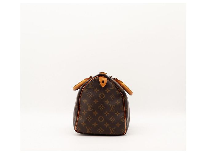 Louis Vuitton Speedy 30 Monogram Canvas Marrone Monogramma - vista 3