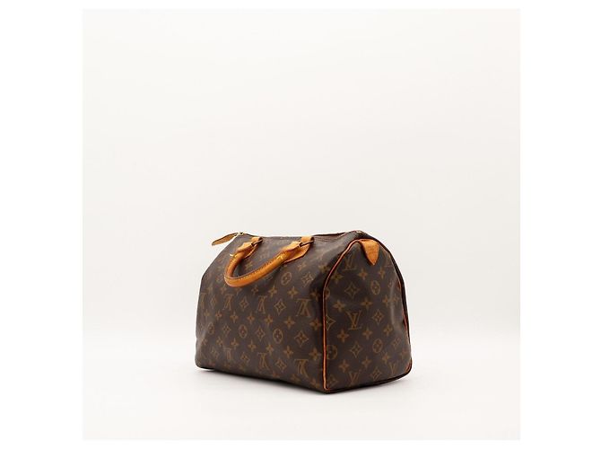 Louis Vuitton Speedy 30 Monogram Canvas Marrone Monogramma - vista 5