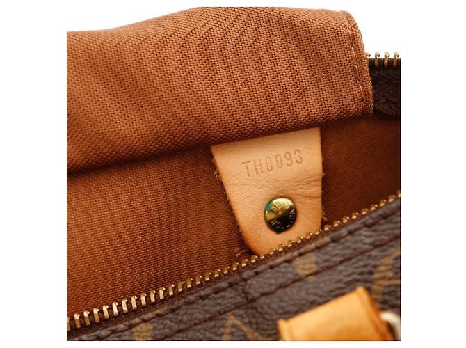Louis Vuitton Speedy 30 Monogram Canvas Marrone Monogramma - vista 8