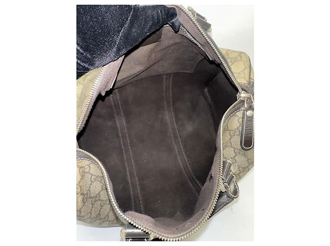 Gucci Joy Borsa Boston Monogram GG Marrone - vista 11