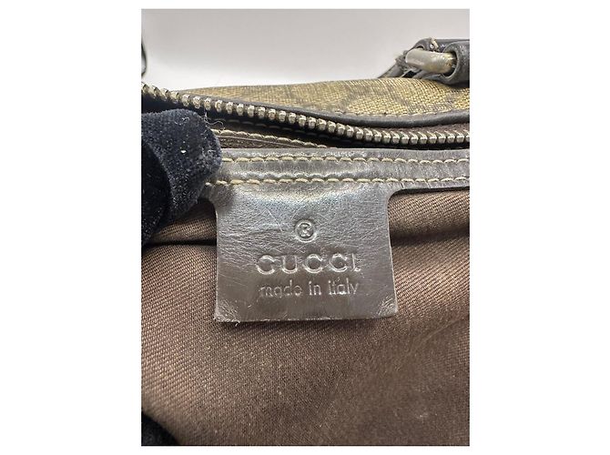 Gucci Joy Borsa Boston Monogram GG Marrone - vista 13