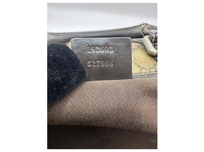 Gucci Joy Borsa Boston Monogram GG Marrone - vista 14