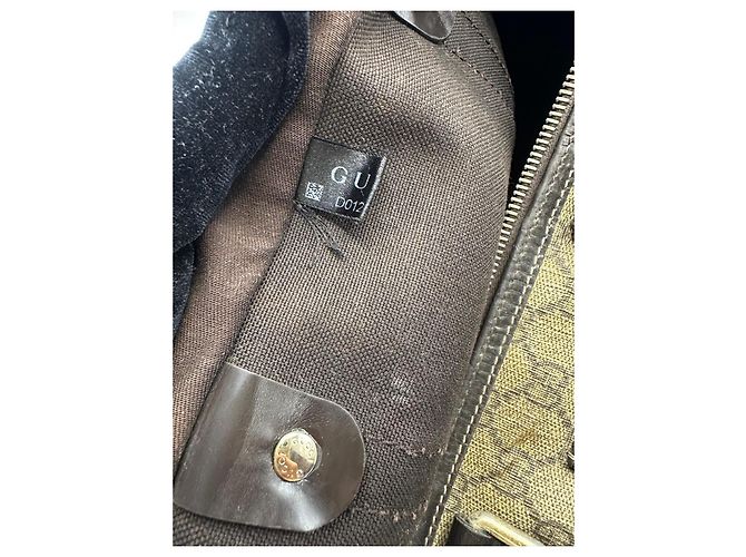 Gucci Joy Borsa Boston Monogram GG Marrone - vista 16