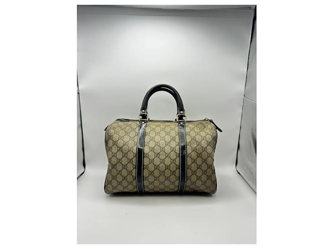 Gucci Joy Borsa Boston Monogram GG Marrone - vista 2