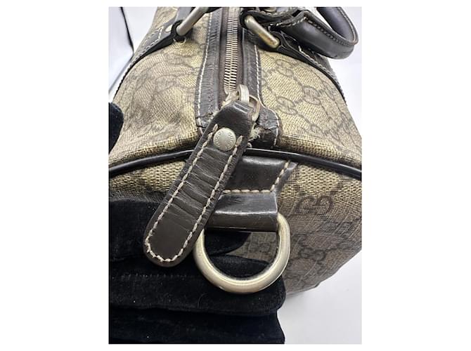 Gucci Joy Borsa Boston Monogram GG Marrone - vista 5