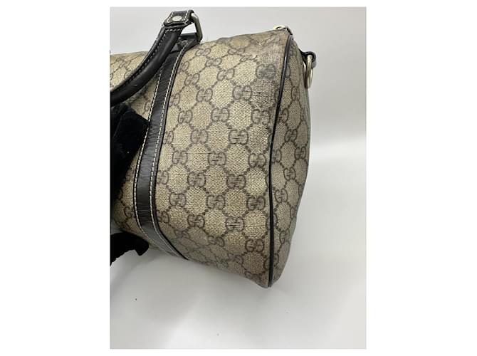 Gucci Joy Borsa Boston Monogram GG Marrone - vista 6