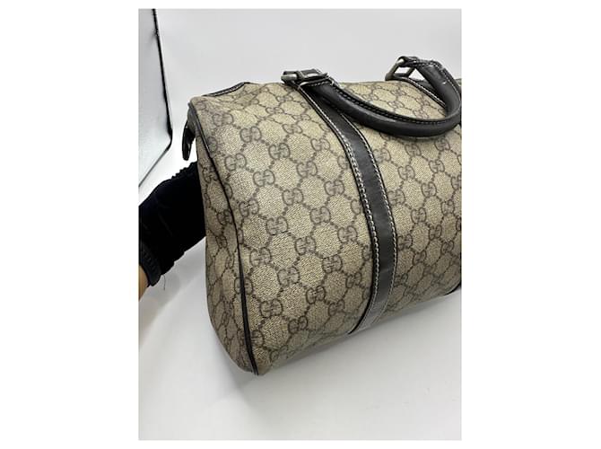 Gucci Joy Borsa Boston Monogram GG Marrone - vista 7