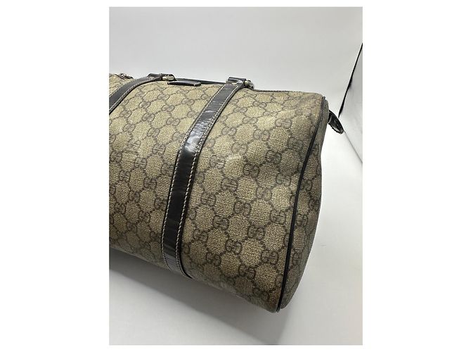 Gucci Joy Borsa Boston Monogram GG Marrone - vista 8