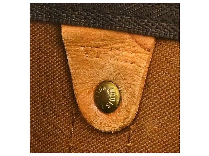 Louis Vuitton Keepall Monogram Canvas 55 Marrone - vista 5