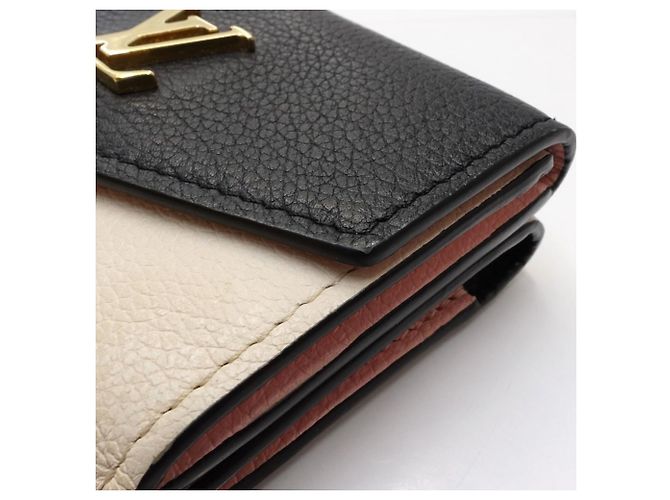 Louis Vuitton Tri-fold Wallet M80984 Schwarz Beige - Ansicht 10