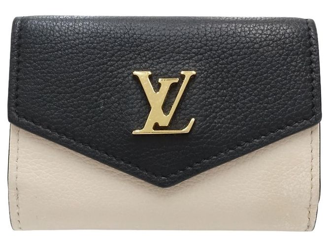 Louis Vuitton Tri-fold Wallet M80984 Schwarz Beige - Ansicht 2