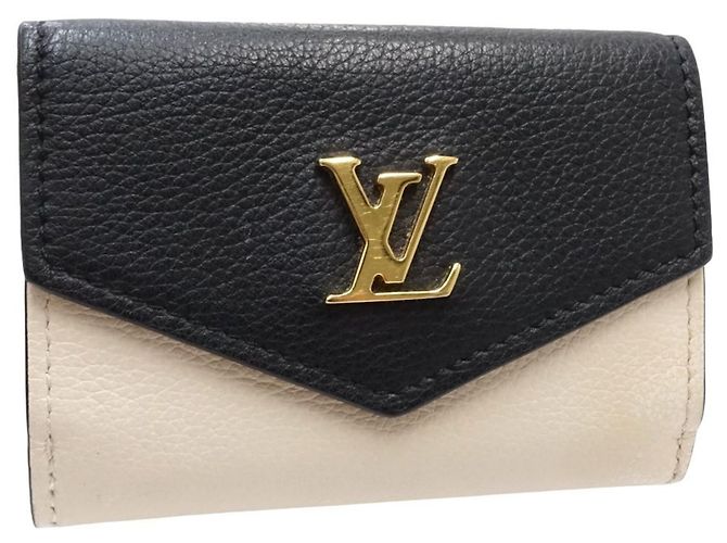 Louis Vuitton Tri-fold Wallet M80984 Schwarz Beige - Ansicht 3