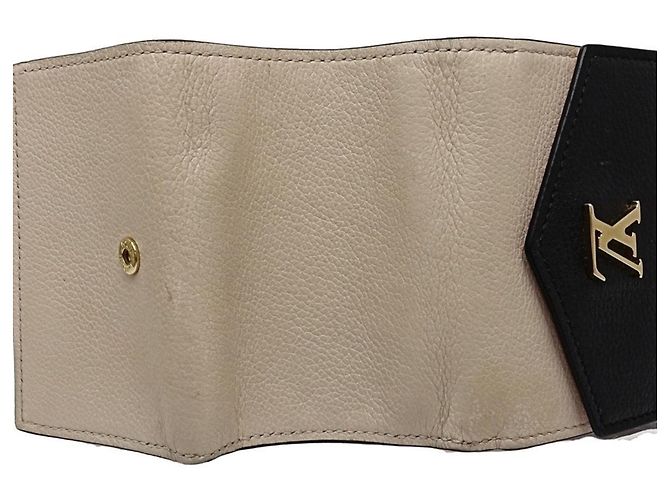 Louis Vuitton Tri-fold Wallet M80984 Schwarz Beige - Ansicht 5