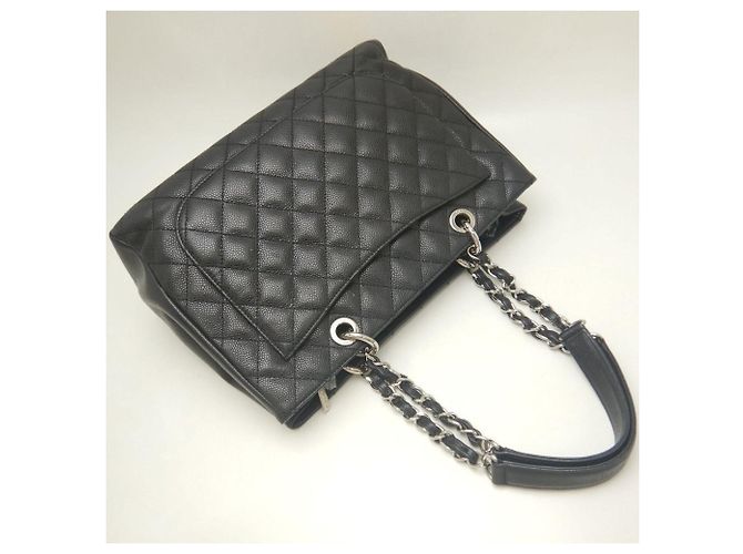 Tote Grand Shopping Chanel - Black Nero - vista 3