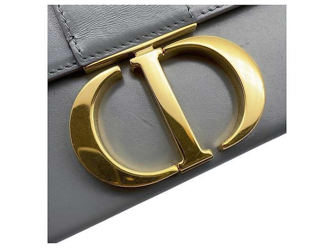 Borsa a tracolla Christian Dior 30 Montaigne in grigio Marrone - vista 6