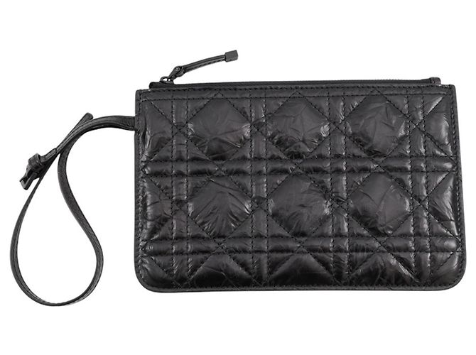 Borsa Christian Dior Macro Cannage Toujours Small Nero - vista 15