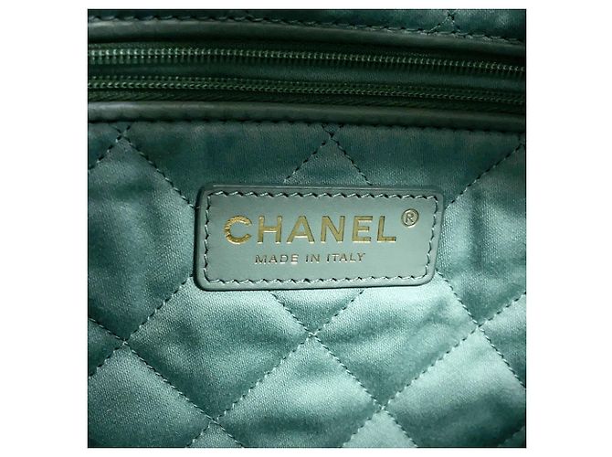 Borsa Chanel Matelassé Small Verde - vista 9