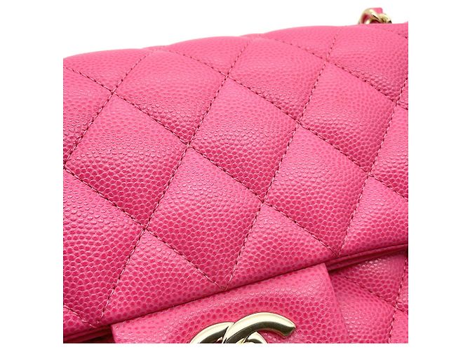 Borsa a Spalla Chanel Matelasse Chain Rosa - vista 10