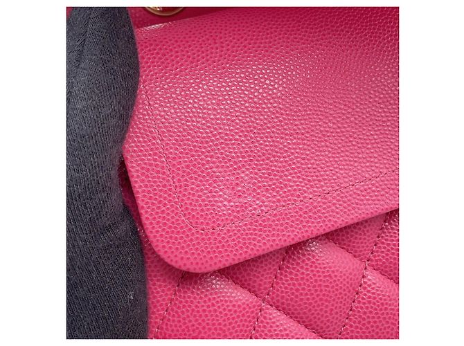 Borsa a Spalla Chanel Matelasse Chain Rosa - vista 11