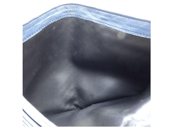 Cartera Bi-Fold Intrecciato Bottega Veneta Azul marino - vista 13