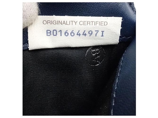 Cartera Bi-Fold Intrecciato Bottega Veneta Azul marino - vista 14