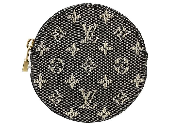 Louis Vuitton Monogram Mini Wallet/Coin Case Negro - vista 2