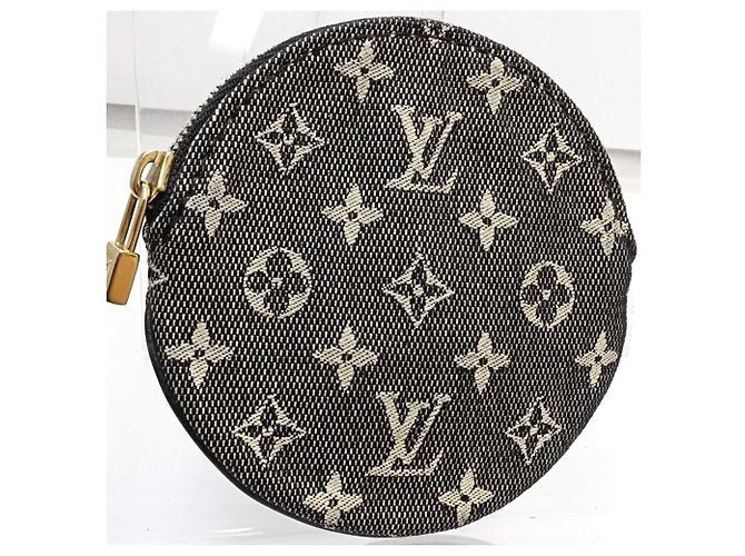 Louis Vuitton Monogram Mini Wallet/Coin Case Negro - vista 3